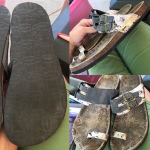 Muk Luks Sandals, Size 7
